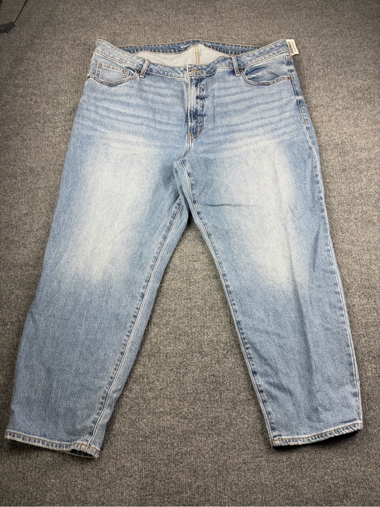 Old Navy Denim - Old Navy OG Straight High Rise Jeans, Blue, Size 24